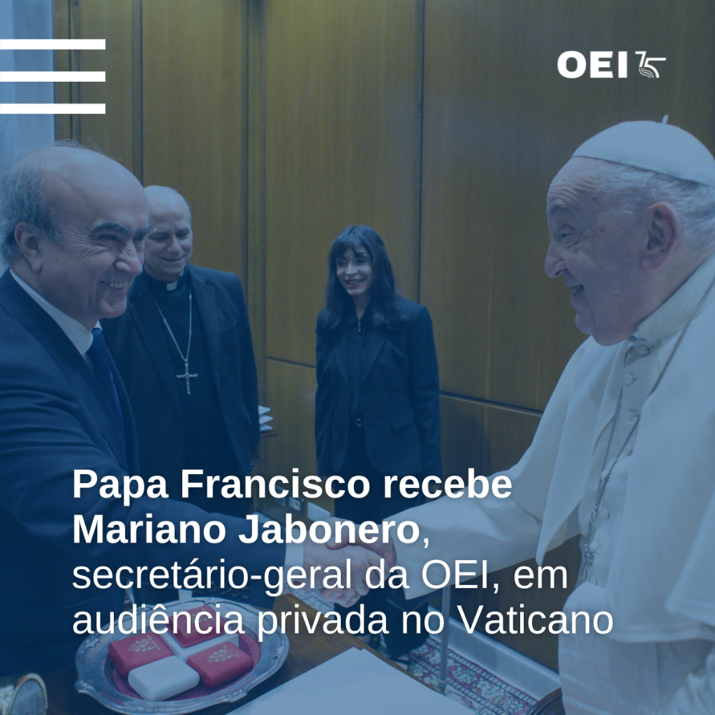 Papa Francisco recebe secret&aacute;rio-geral da OEI, no Vaticano