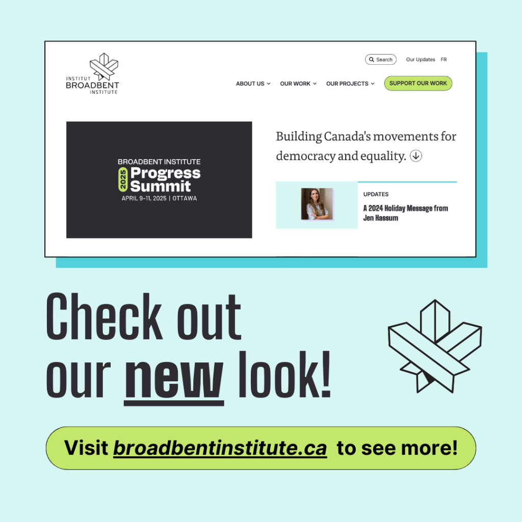 Broadbent Institute Website
