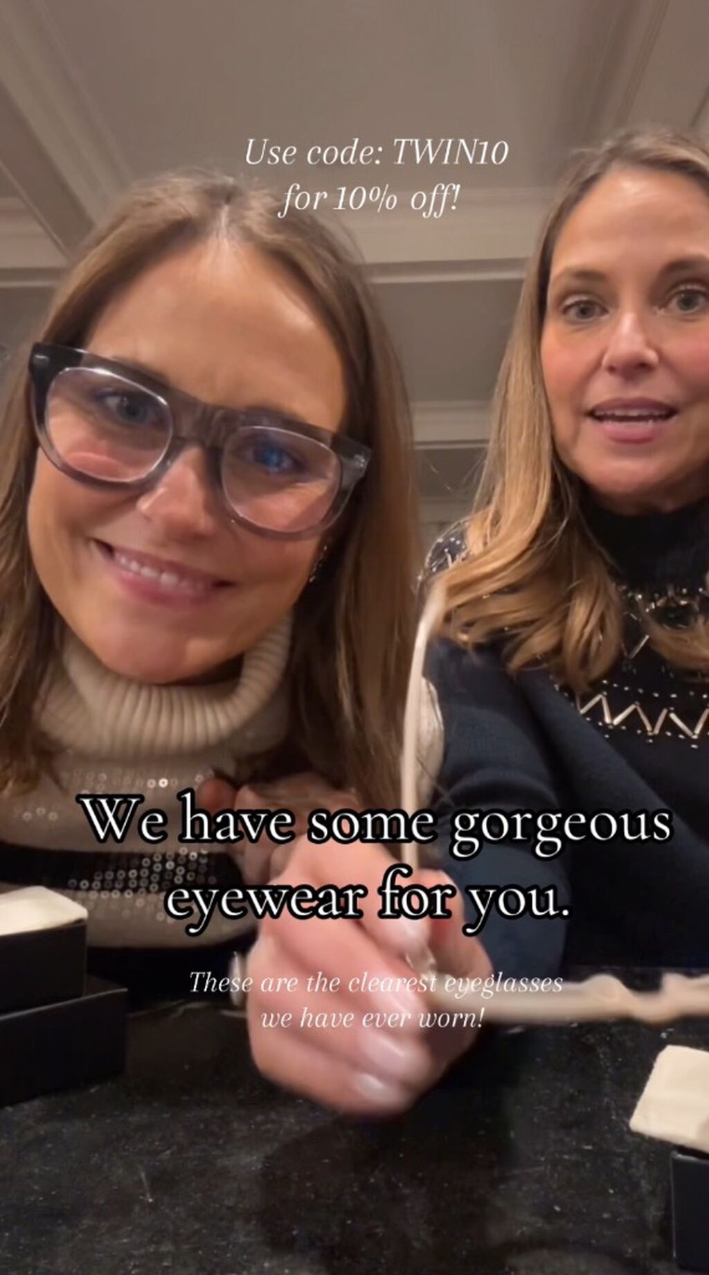 Benny&rsquo;s Eyewear use code:  TWIN10