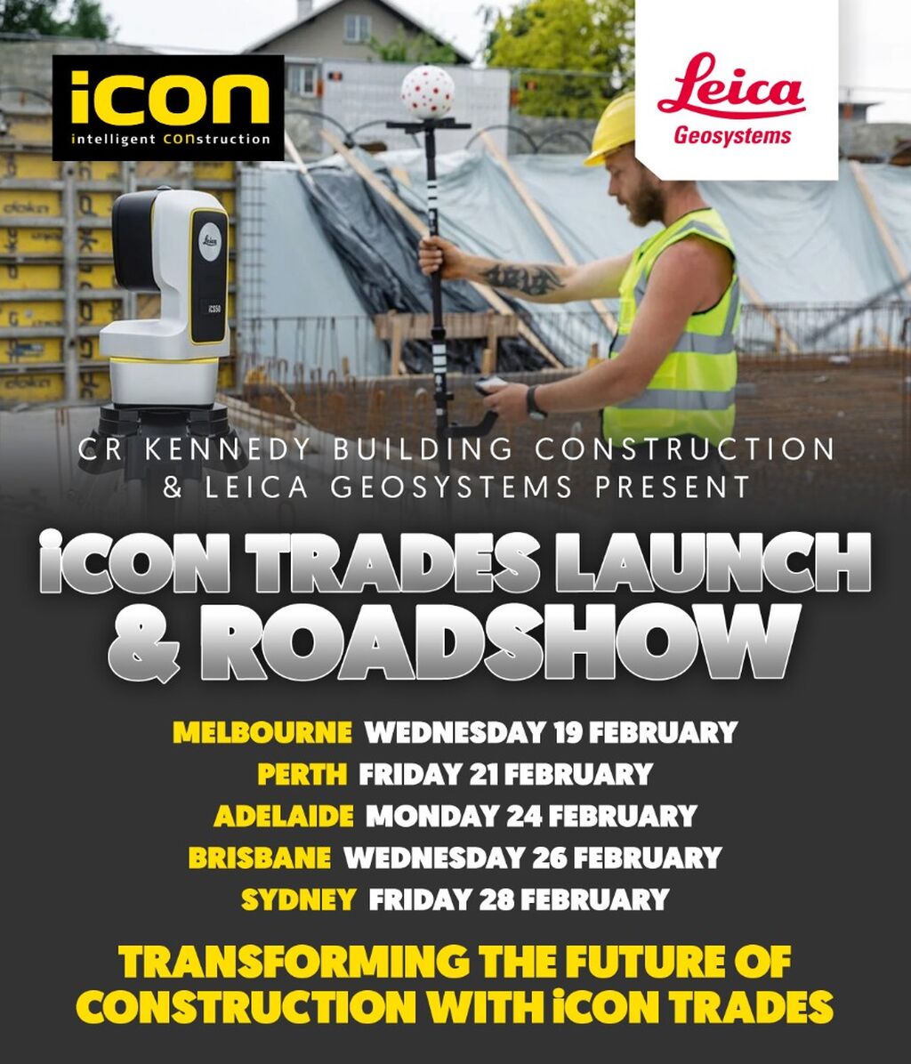 Leica iCON Trades Launch and Roadshow