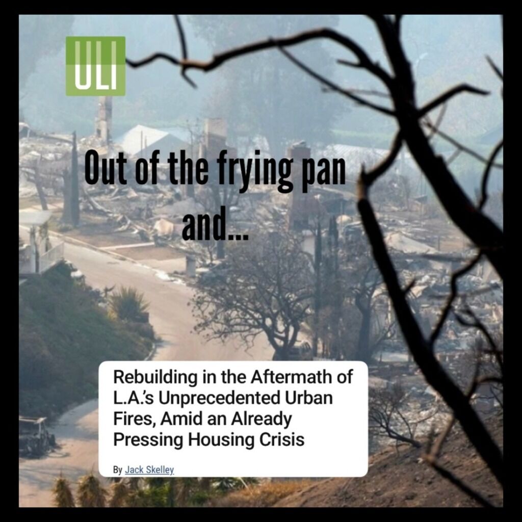 Urban Wildfires