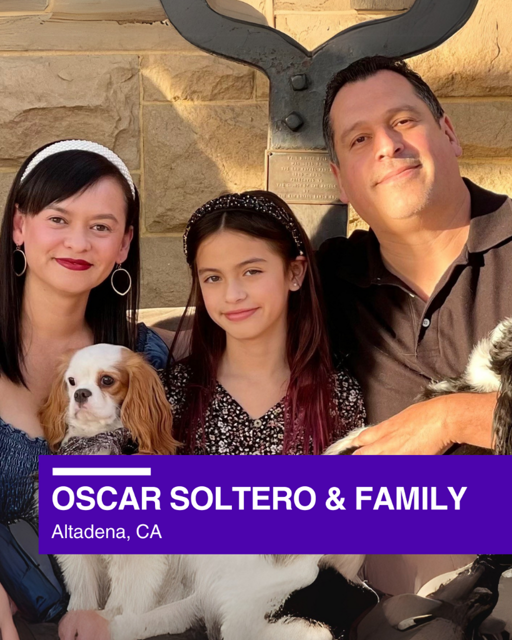 Oscar Soltero & Family