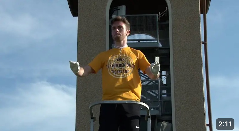 Commanding Excellence: A Drum Majors role in preparing the band for a Louisiana Saturday night
