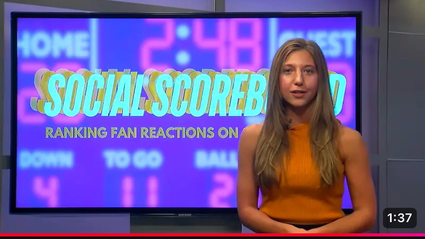 Social Scoreboard: Ranking fan reactions on social media 