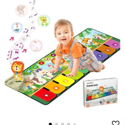 Rodzon Alfombra Musical Piano Bebe con 10 Animales,Juguetes ni&ntilde;os 1 2 3 A&ntilde;os,Regalo Bebe,Alfombra de Juegos Bebe 9 Melodias 19 Canciones,Regalos Cumplea&ntilde;os Navidad para Ni&ntilde;os Ni&ntilde;as 1 2 3 A&ntilde;os : Amazon.es: Juguetes y juegos