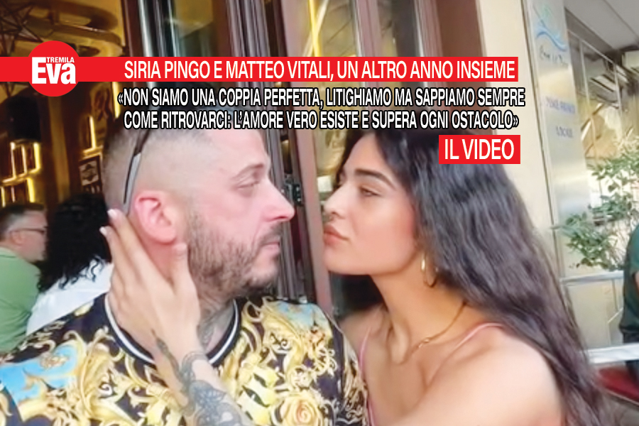Per Siria Pingo e Matteo Vitali niente crisi: 8 anni insieme