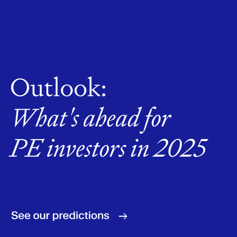 Outlook: What's ahead for PE investors in 2025