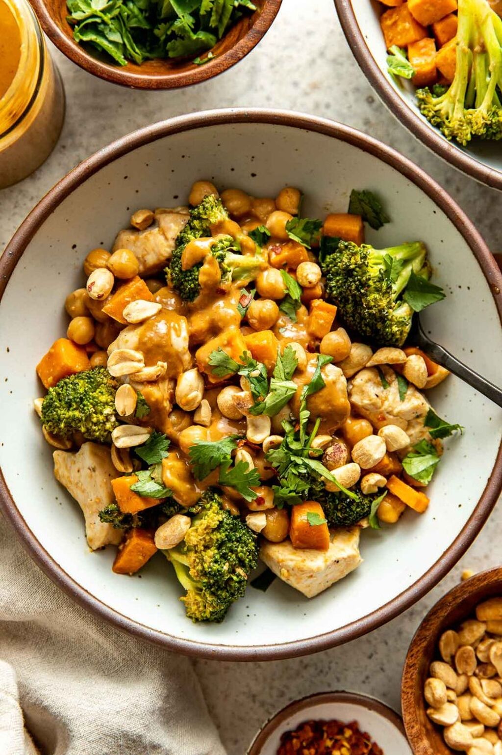 Thai Sweet Potato Peanut Bowls (1-21-25)