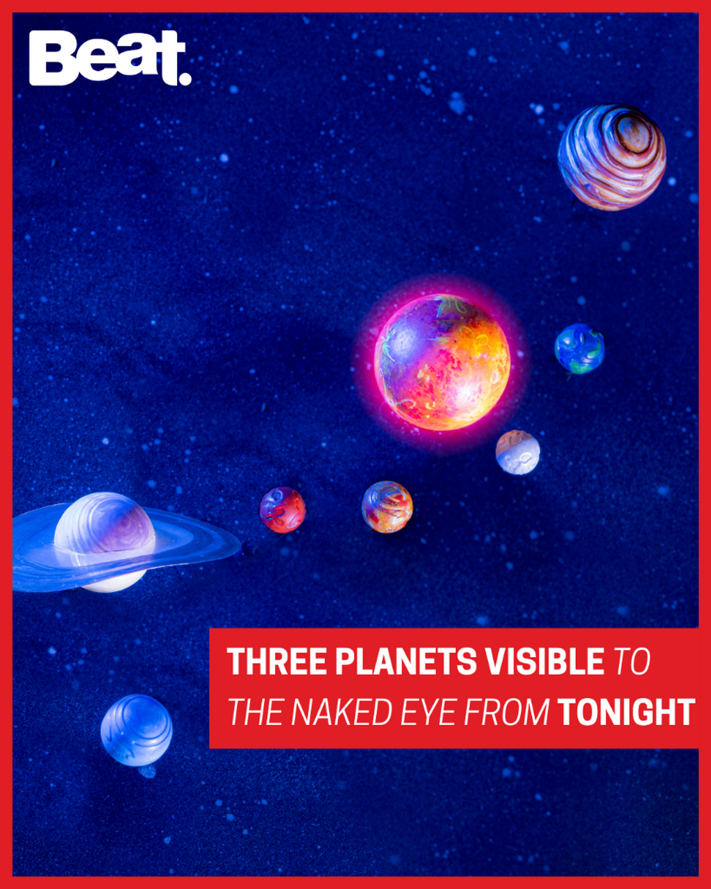Stargazers will be able to spot up to six planets from tonight