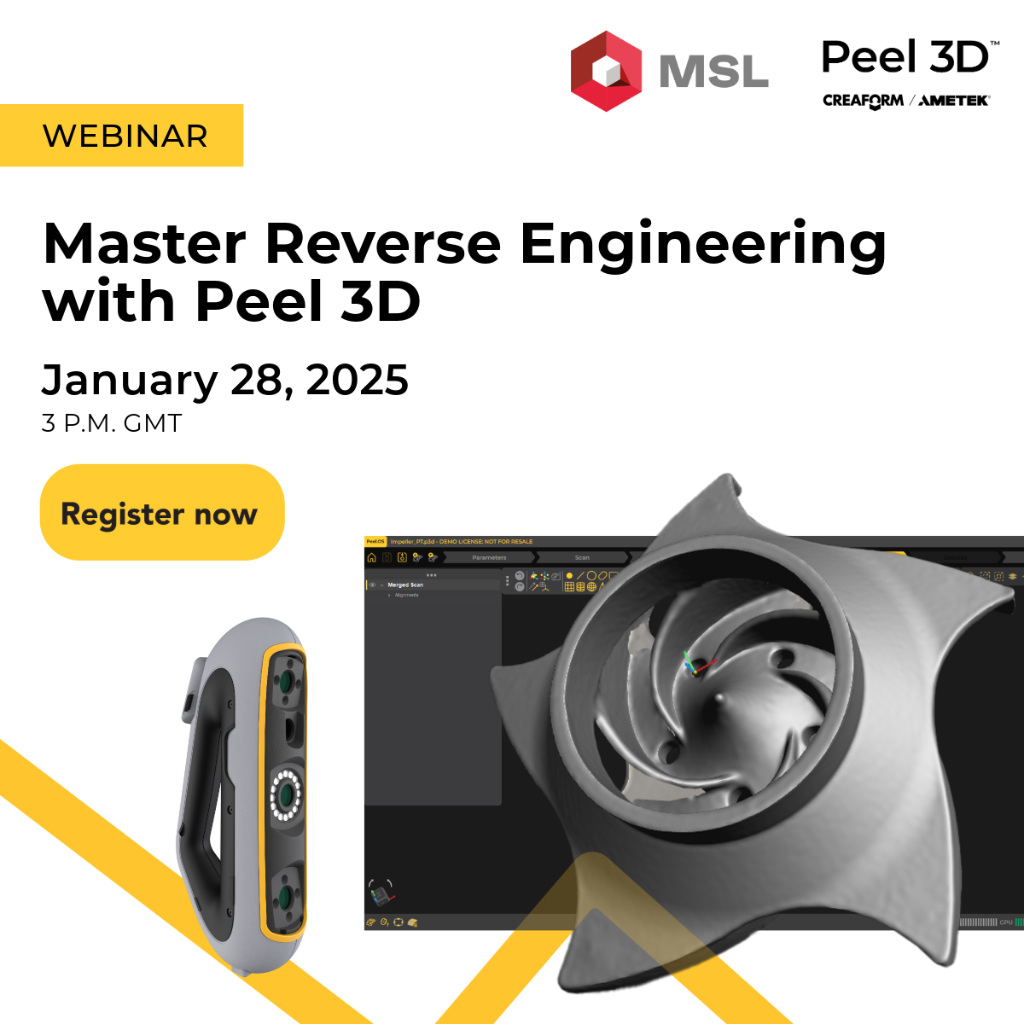 WEBINAR: Master Reverse Engineering with Peel 3D