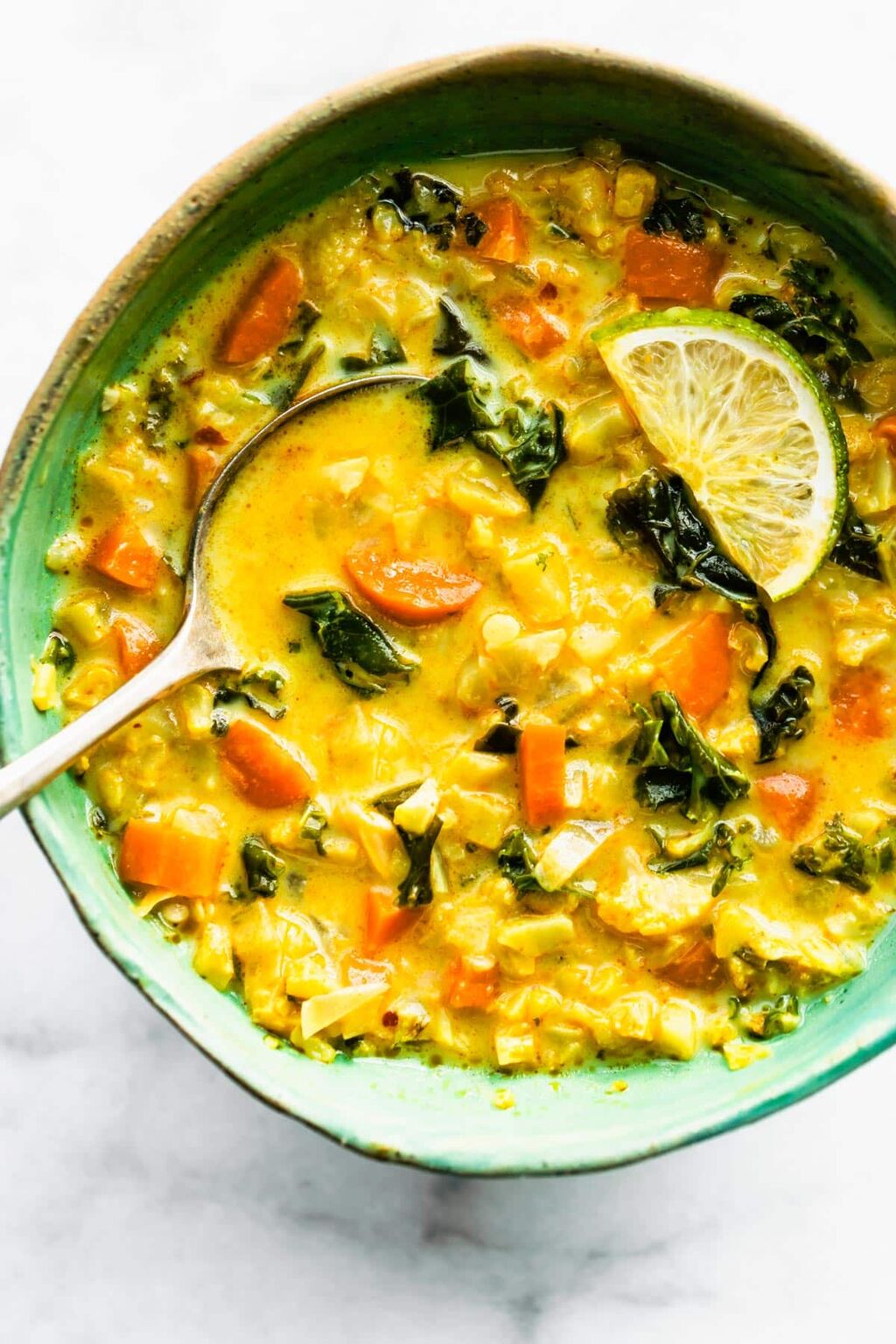 Curried Cauliflower Soup (Vegan) - Cotter Crunch