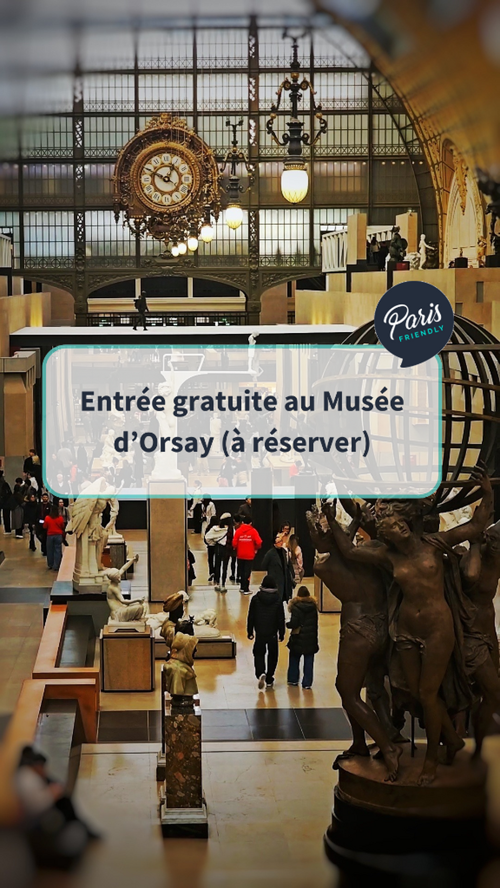 Entr&eacute;e gratuite au Mus&eacute;e d&rsquo;Orsay (&agrave; r&eacute;server)