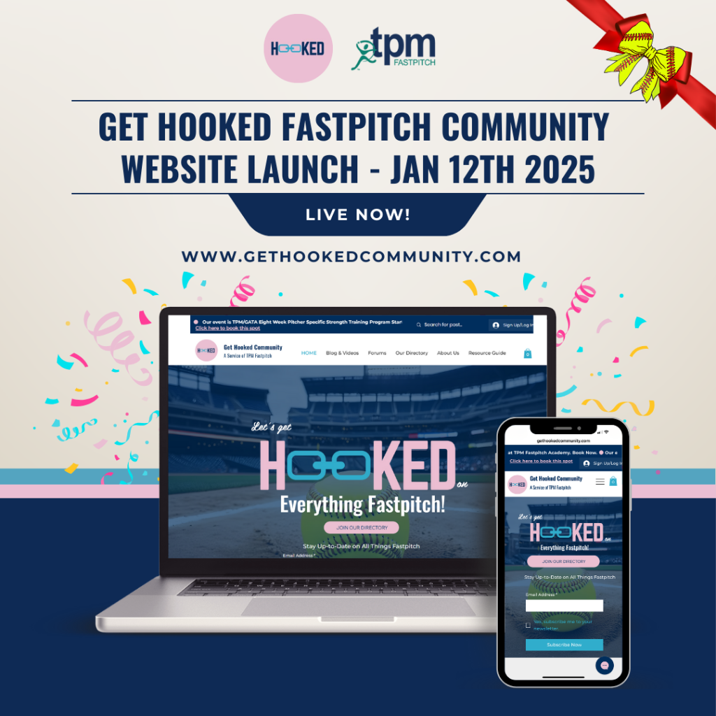 Get Hooked Fastpitch Community Website is now live!!