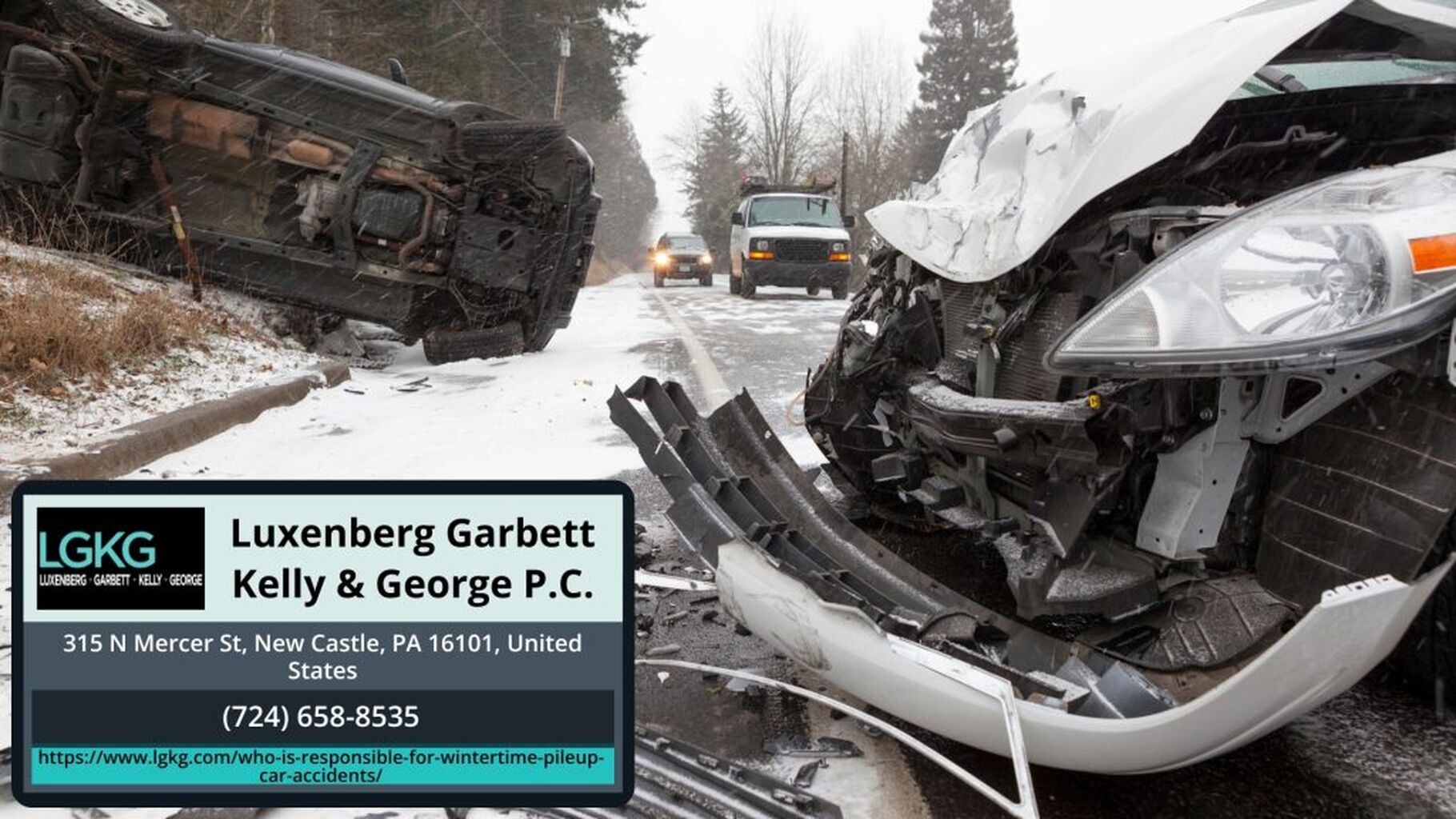 Who Is Responsible for Wintertime Pileup Car Accidents?