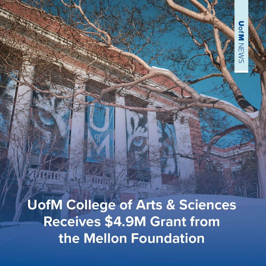 UofM Receives $4.9M Grant from the Mellon Foundation