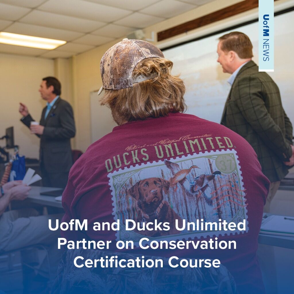 University of Memphis and Ducks Unlimited Partner on Conservation Certification Course 