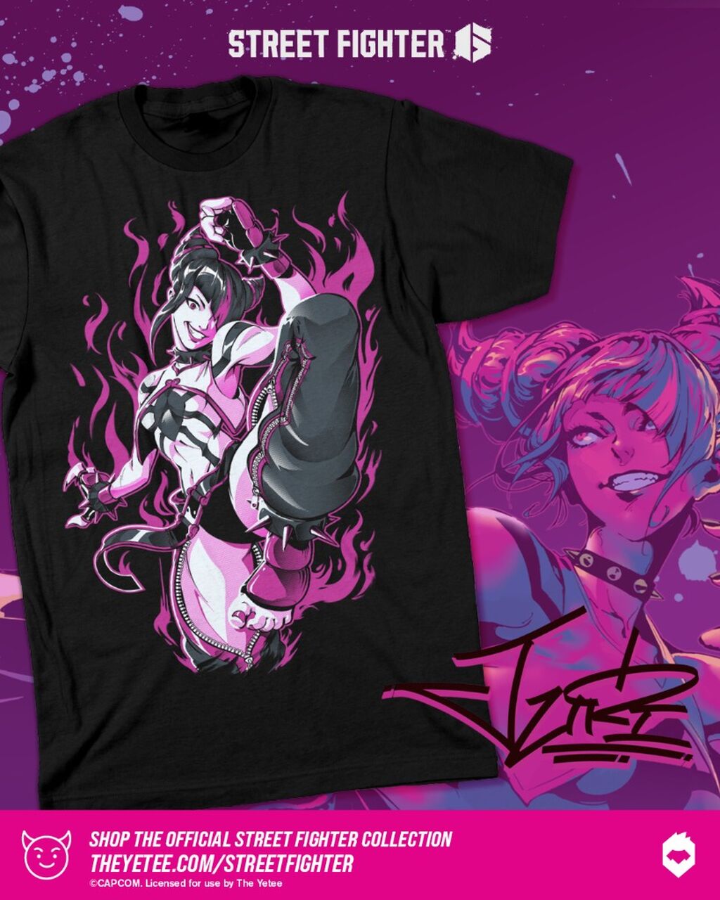 This Won't Hurt... Much 🕷️ New Juri Merch in Our SF6 Collection!
