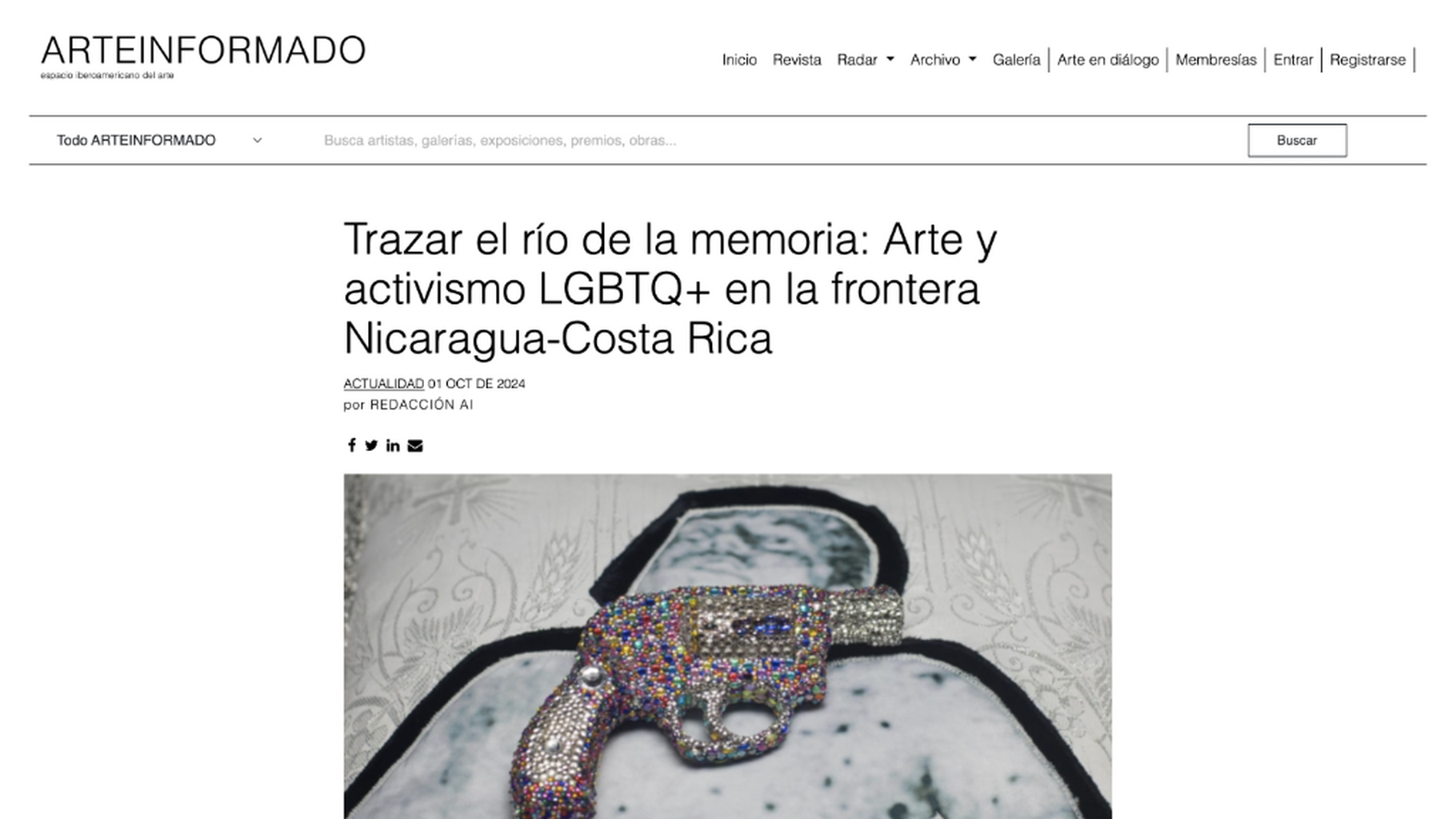 Rese&ntilde;a Memoria Marica Transfronteriza del R&iacute;o San Juan