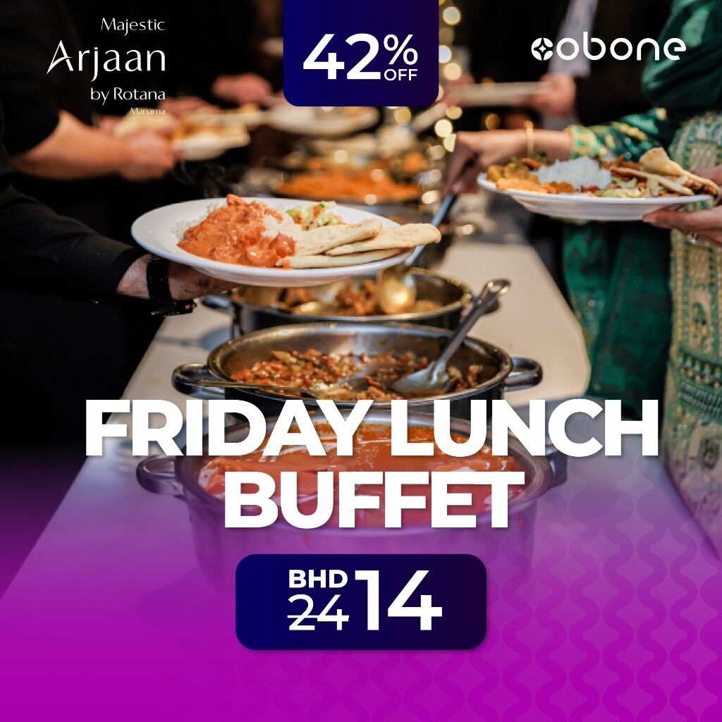 Buy One Get One Friday Lunch Buffet at Ginger Restaurant