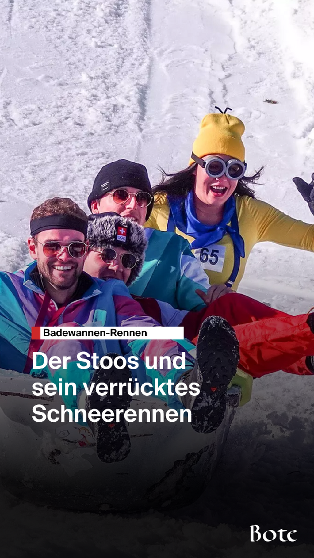 Badewannen-Rennen Stoos
