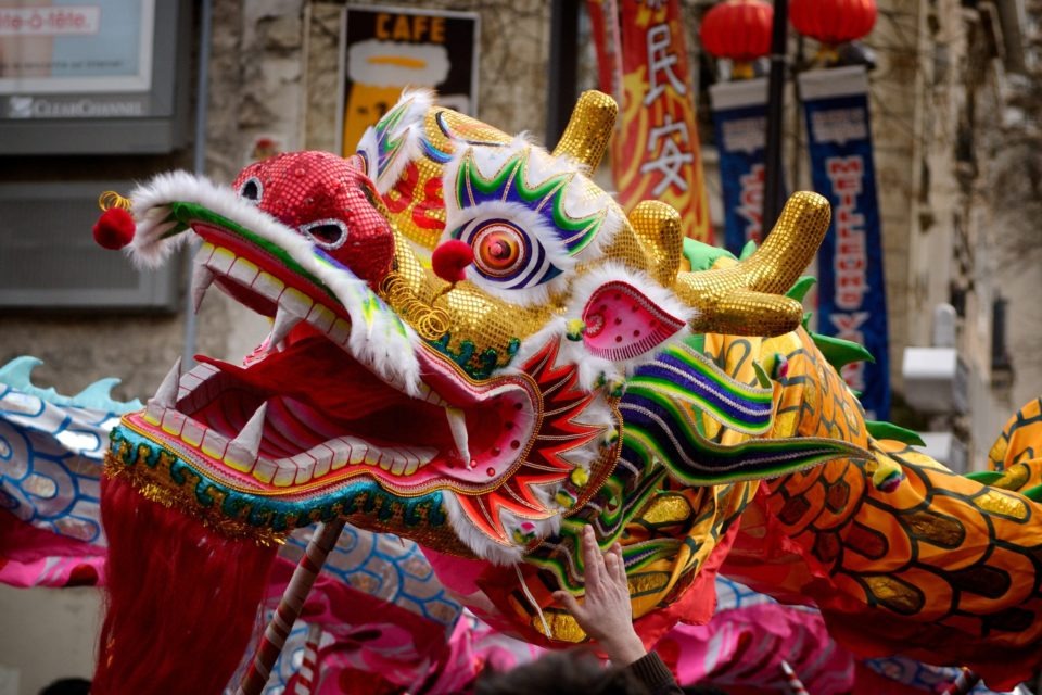 Grand d&eacute;fil&eacute; du Nouvel An Chinois 2025 dans le 13&egrave;me