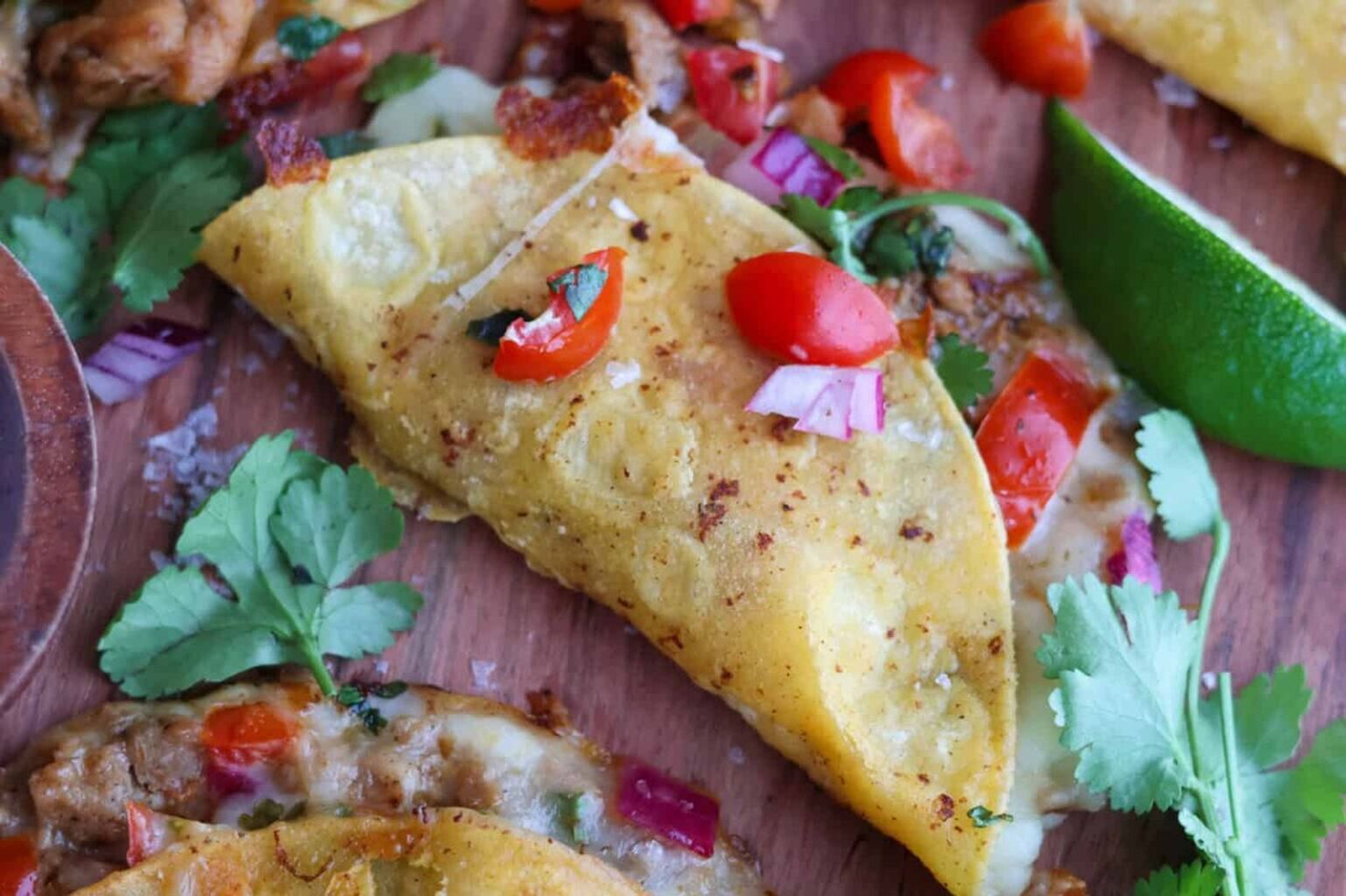 Chicken and Sausage Tacos