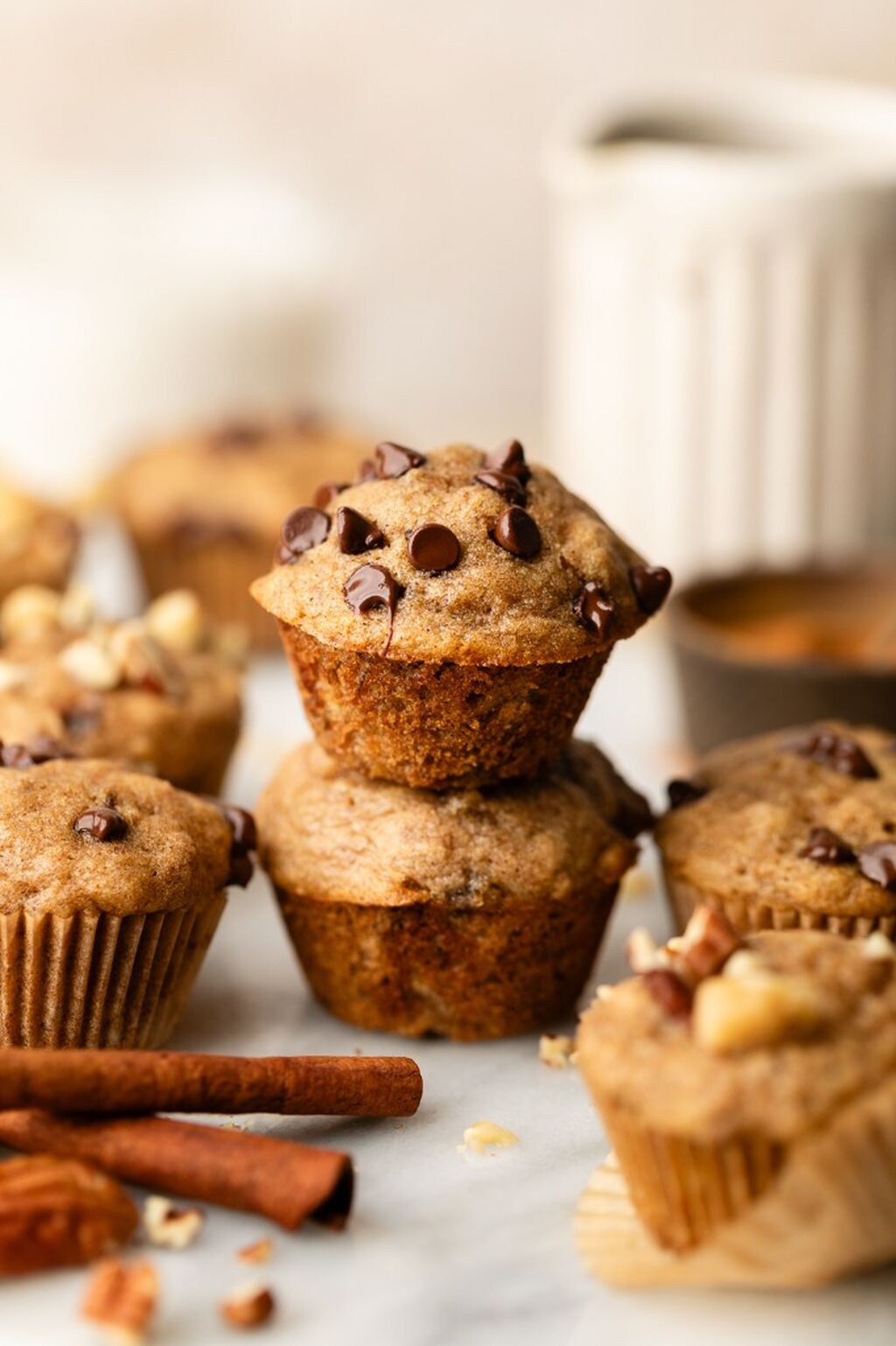 Mini Banana Muffins