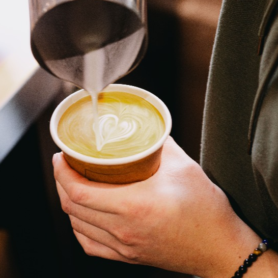 Where to get coffee after 2pm in Launnie
