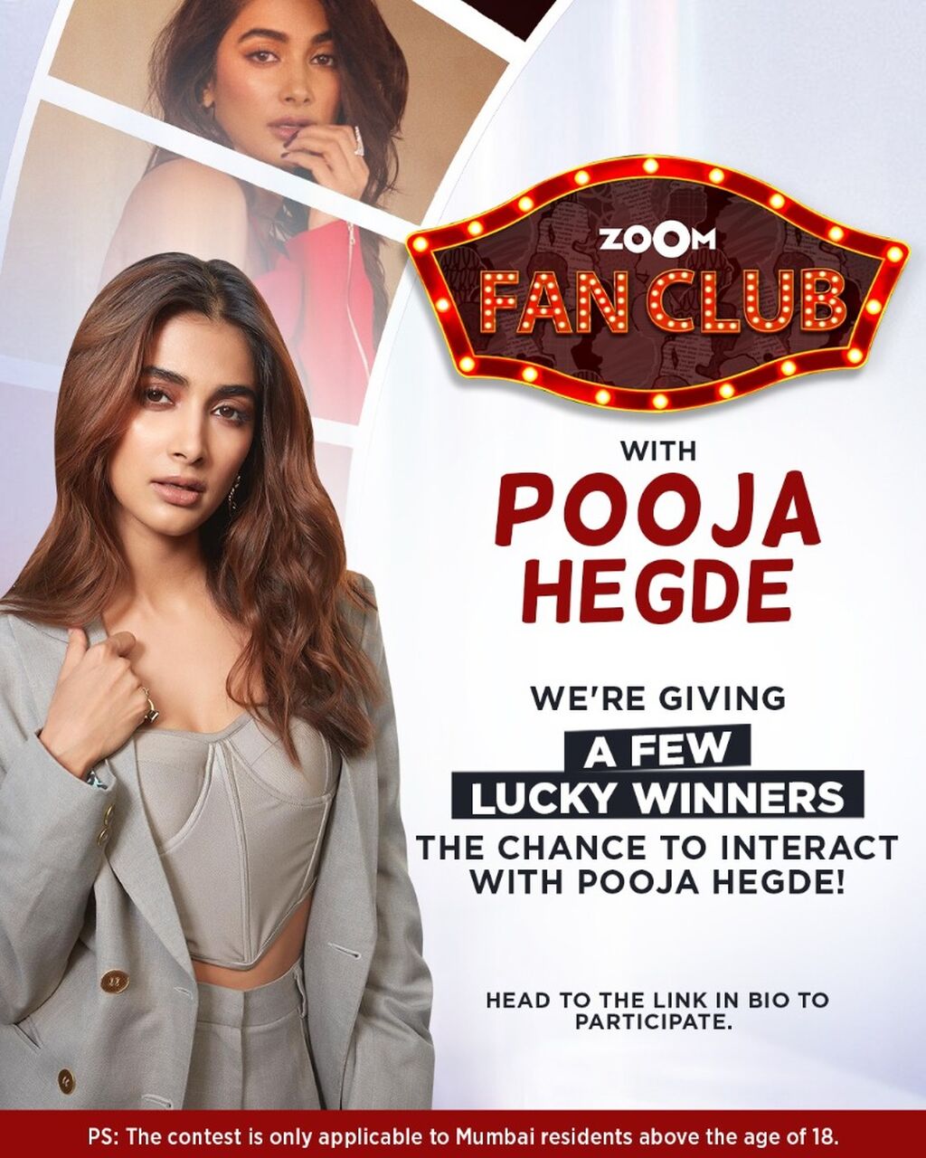 Zoom Fanclub With Pooja Hegde