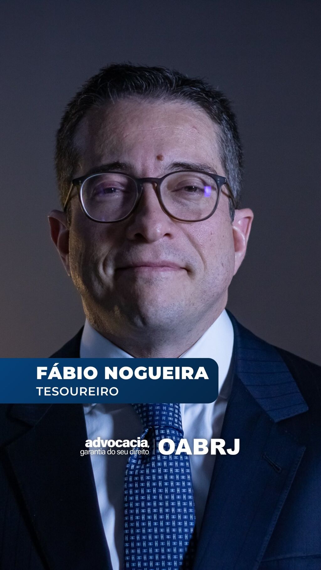 Conhe&ccedil;a F&aacute;bio Nogueira o tesoureiro da OABRJ para o tri&ecirc;nio 2025-2027