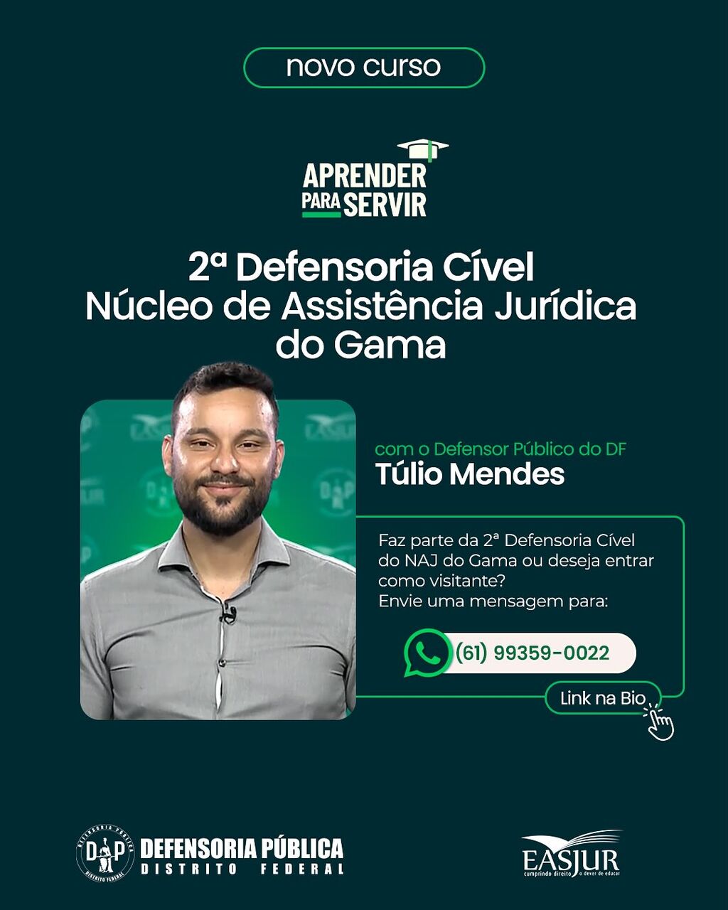 Aprender para Servir - 2&ordf; DEF-CIV-GAMA