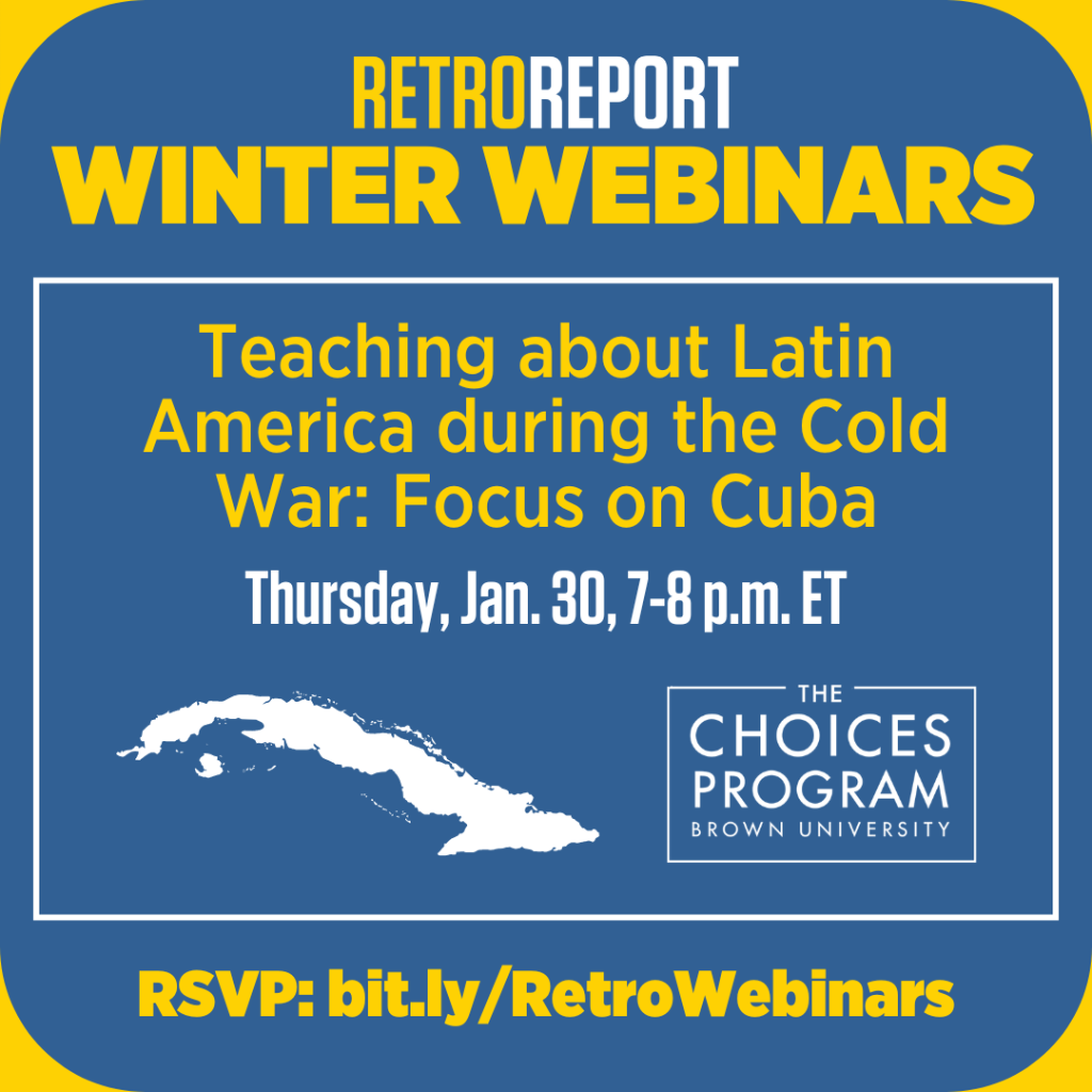 Teaching about Latin America during the Cold War: Focus on Cuba