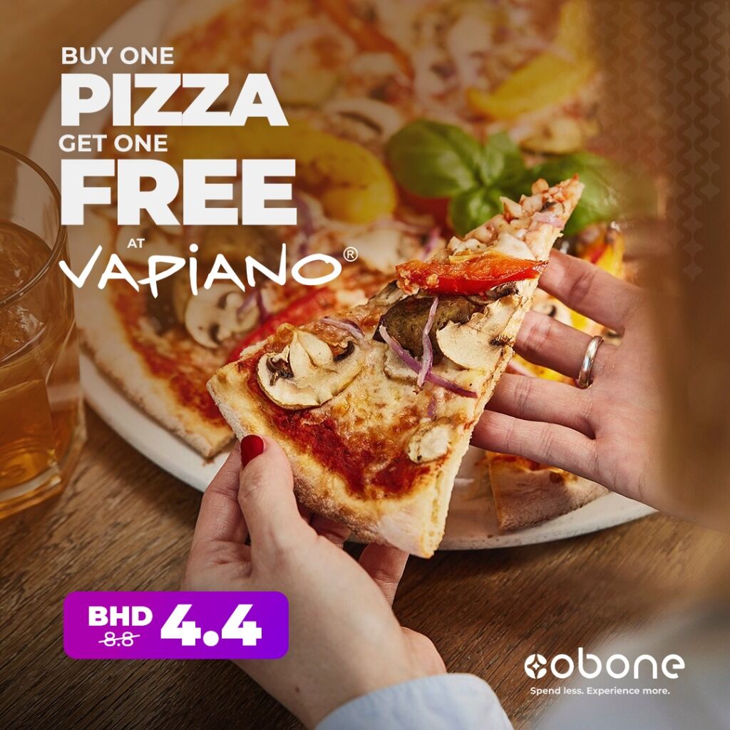 Buy One Pizza Get One Free at Vapiano
