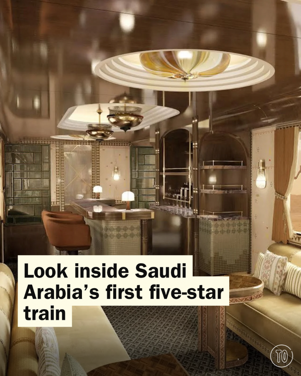 Inside Saudi&rsquo;s first five-star luxury train 