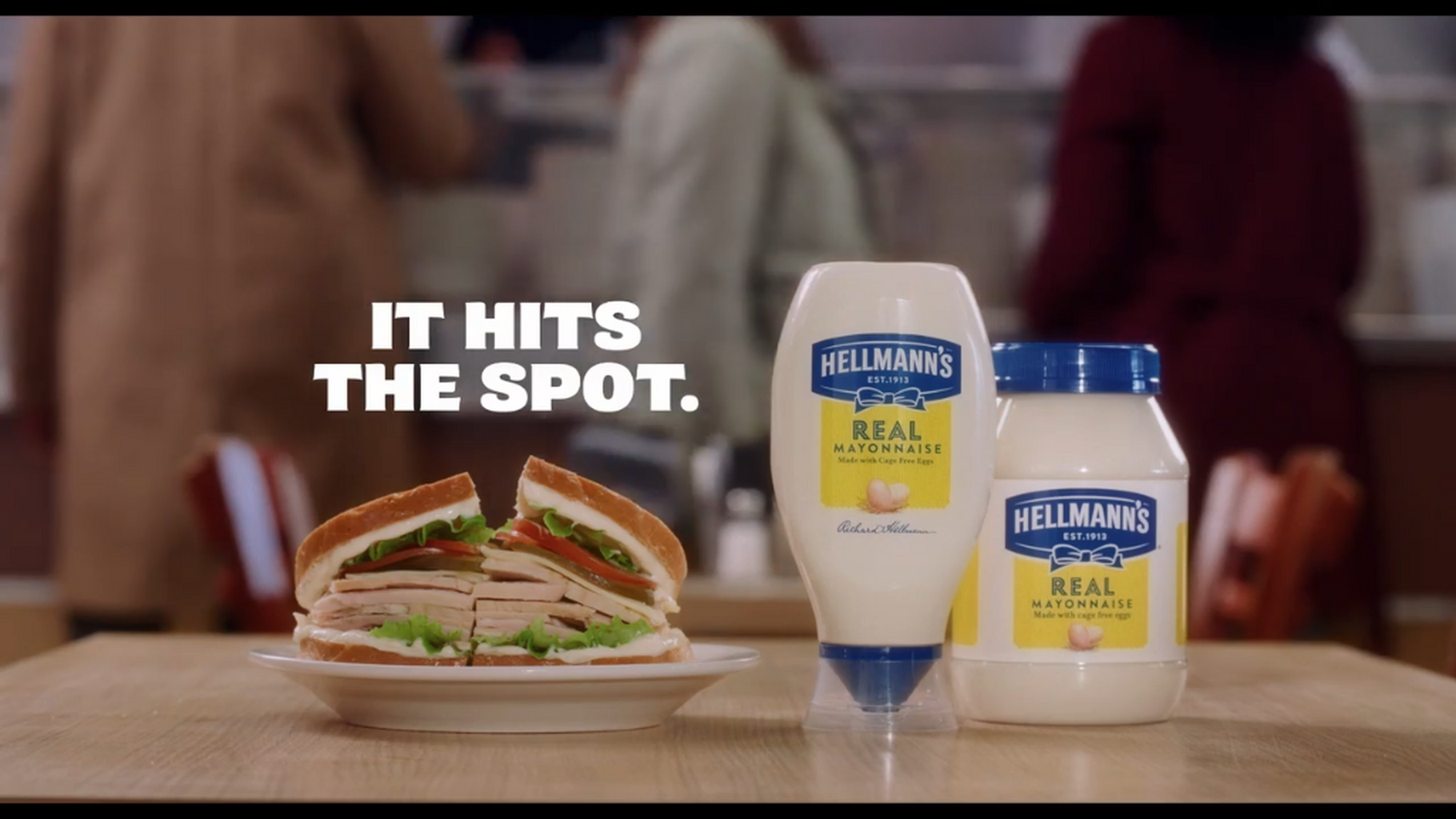 Watch Harry and Sally recreate the famous Katz&rsquo;s Deli scene in Hellmann&rsquo;s Super Bowl ad