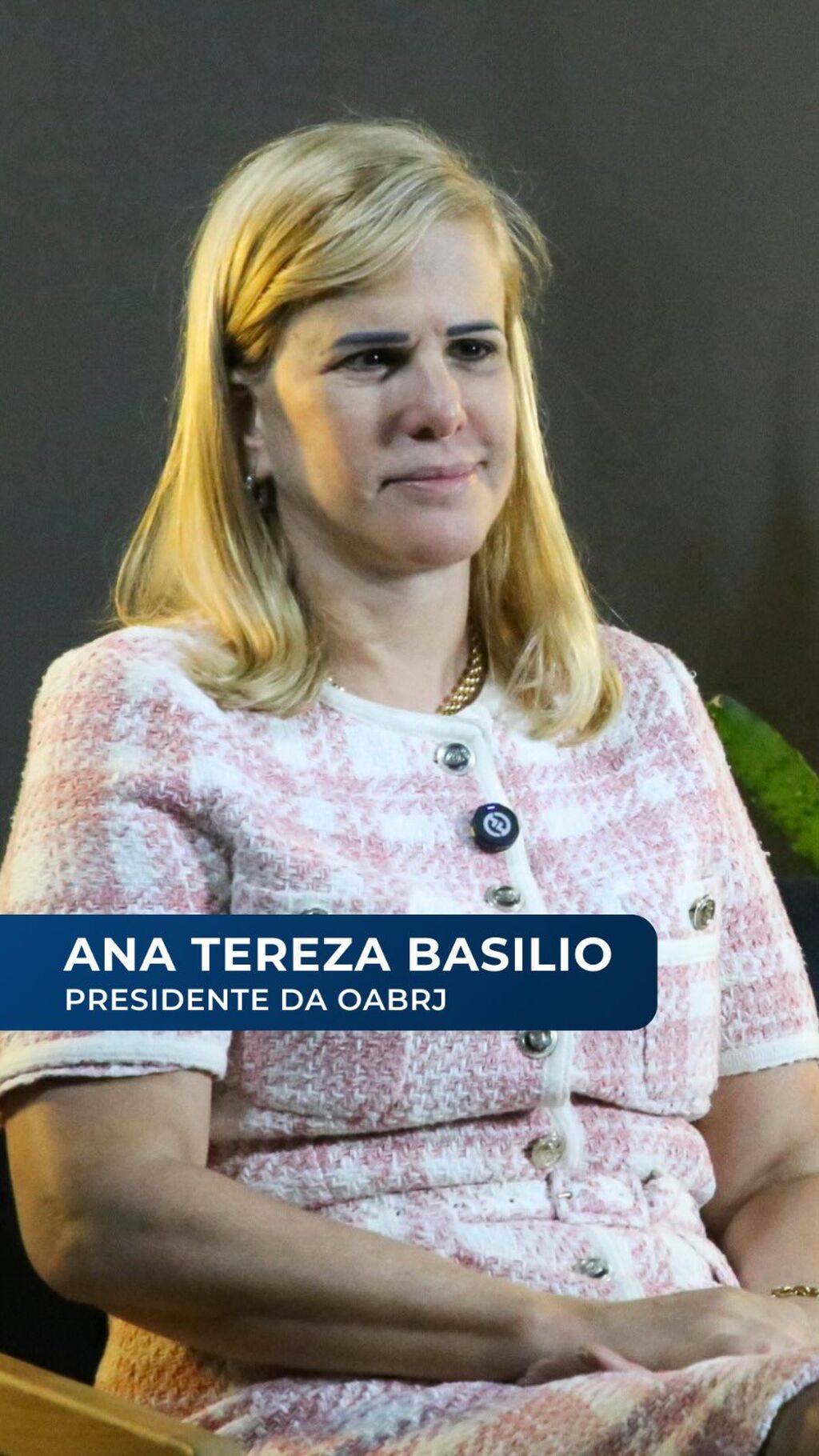 A nova cara da OABRJ: veja o perfil de Ana Tereza Basilio, a primeira mulher a presidir a OABRJ