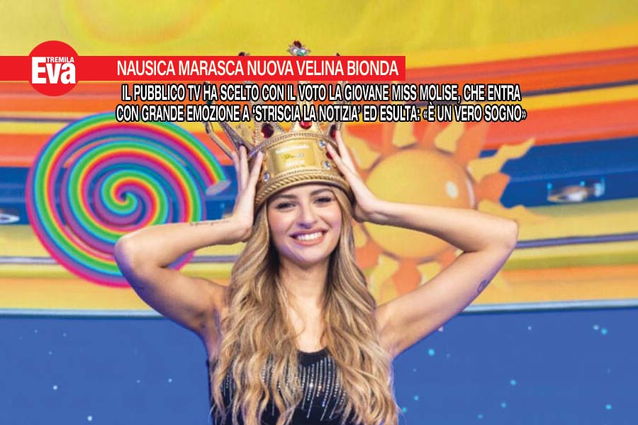 Nausica Marasca eletta dal pubblico &egrave; la nuova Velina bionda