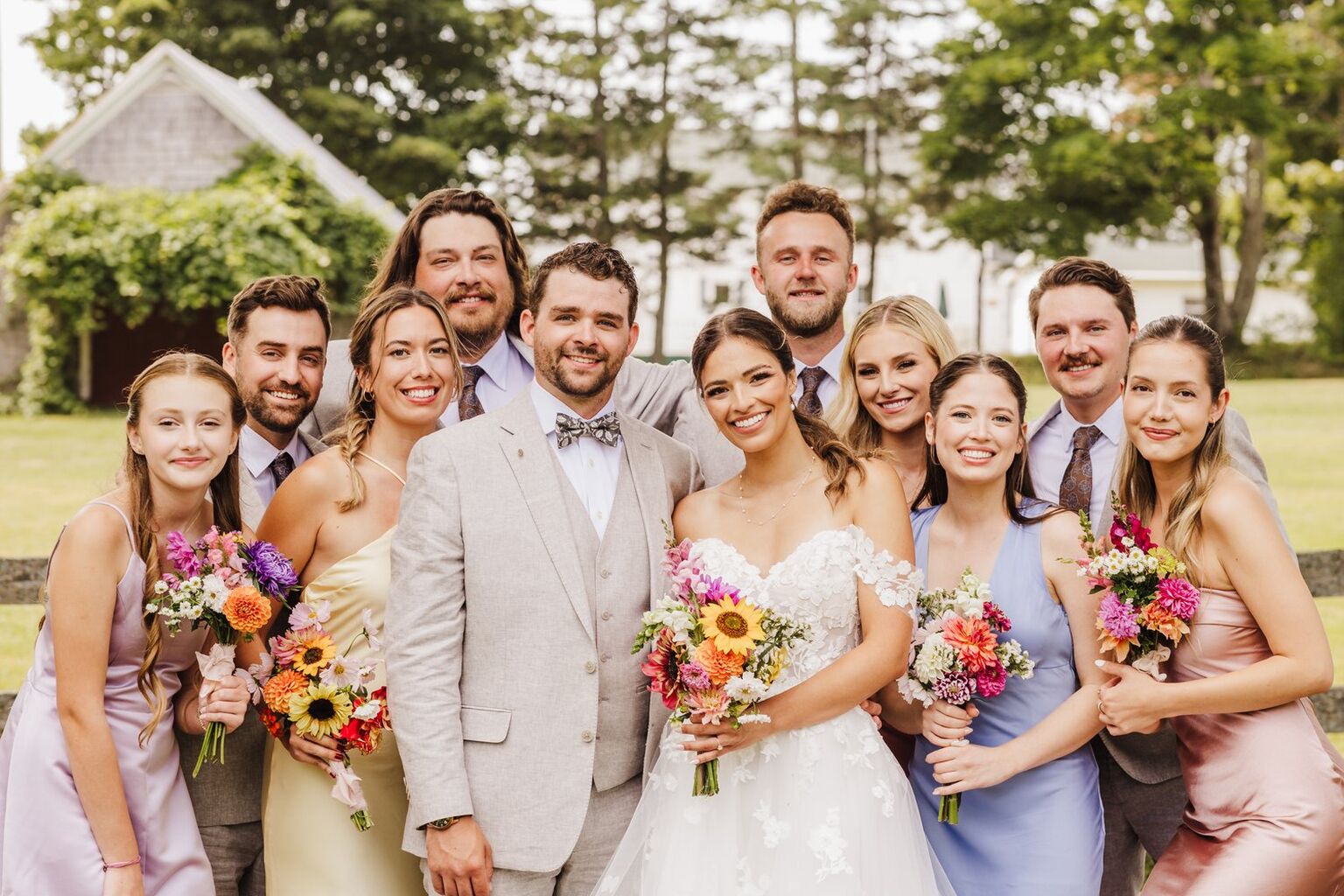 Canadian Bride Guide Feature A Vibrant Love Story 