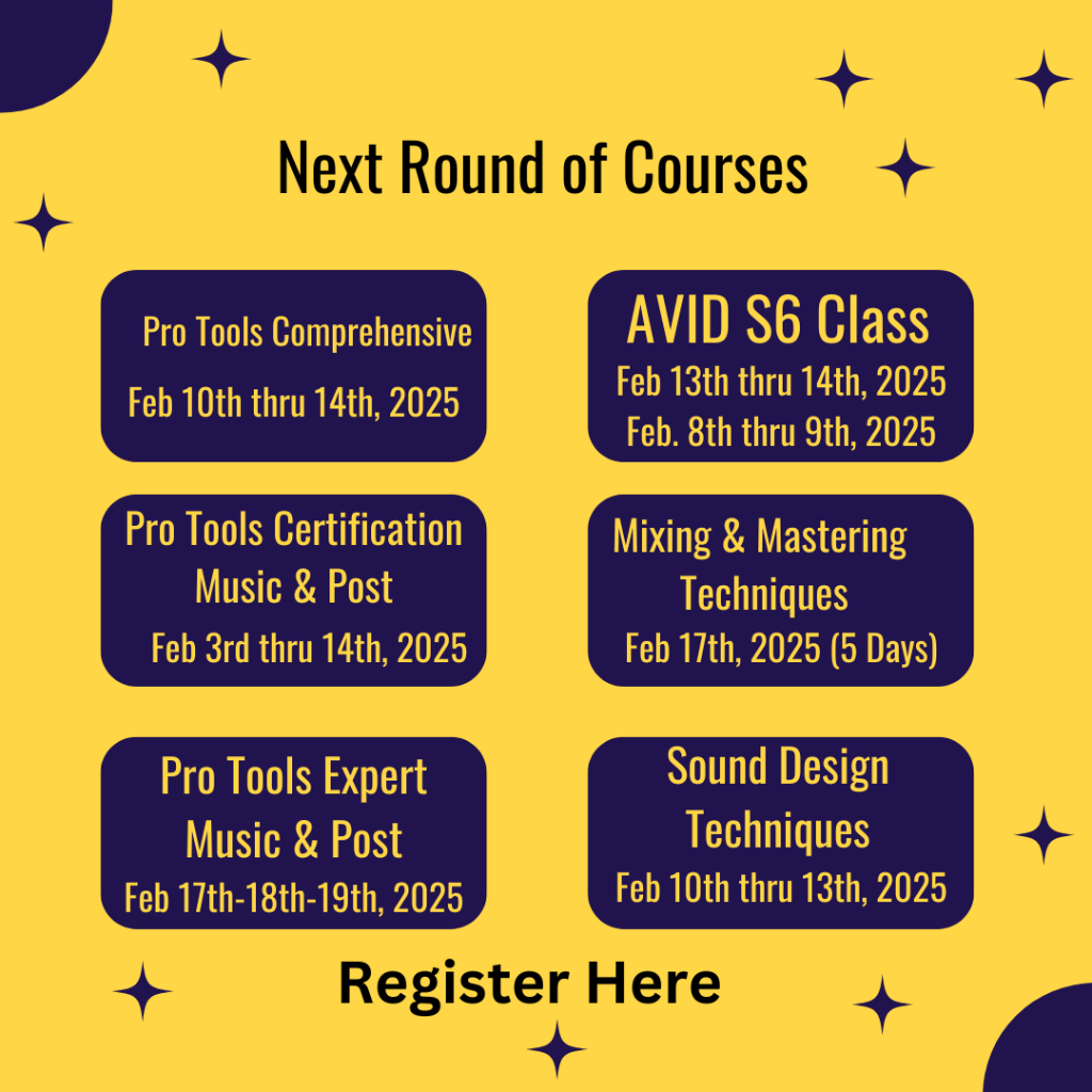 Dates New Courses