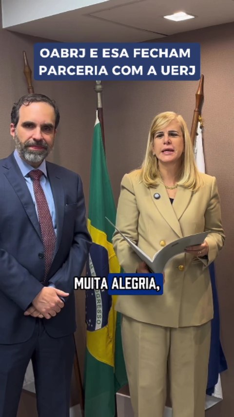 Advocacia ainda mais qualificada: OABRJ e Uerj firmam termo de coopera&ccedil;&atilde;o para o aprimoramento da comunidade jur&iacute;dica