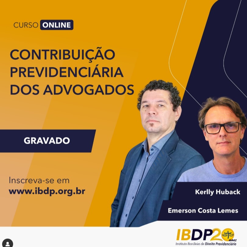 Contribui&ccedil;&atilde;o previdenci&aacute;ria dos advogados