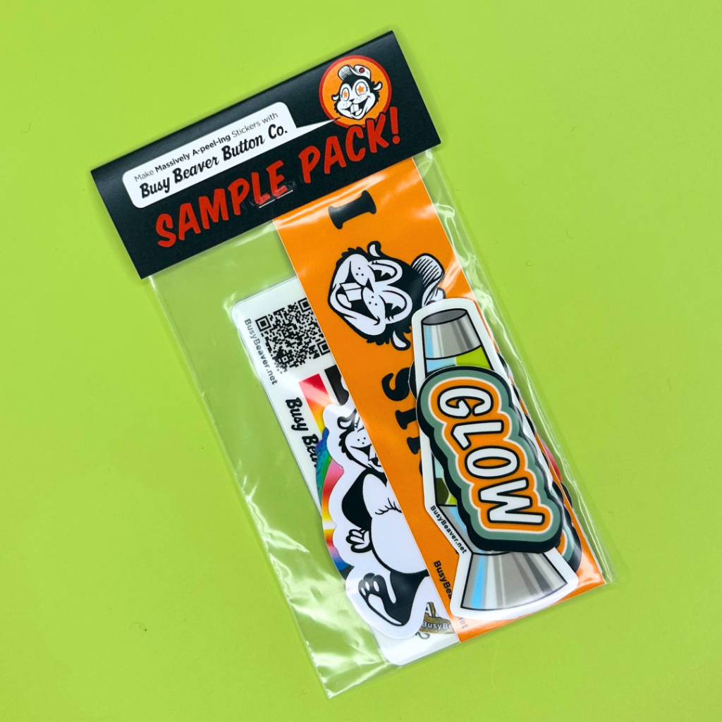 Get A Sticker Sample Pack!