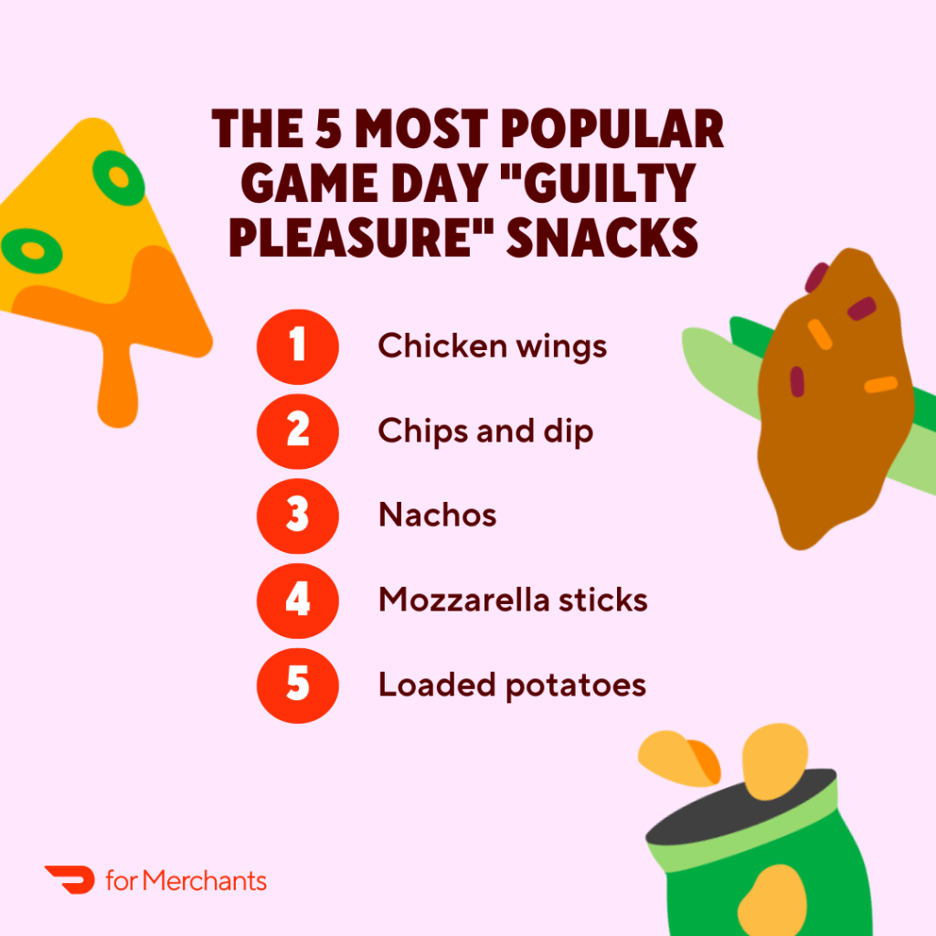 Game Day Menu Items