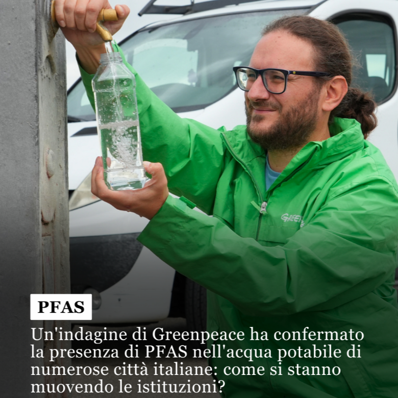 PFAS nell&rsquo;acqua potabile in Italia: il punto della situazione