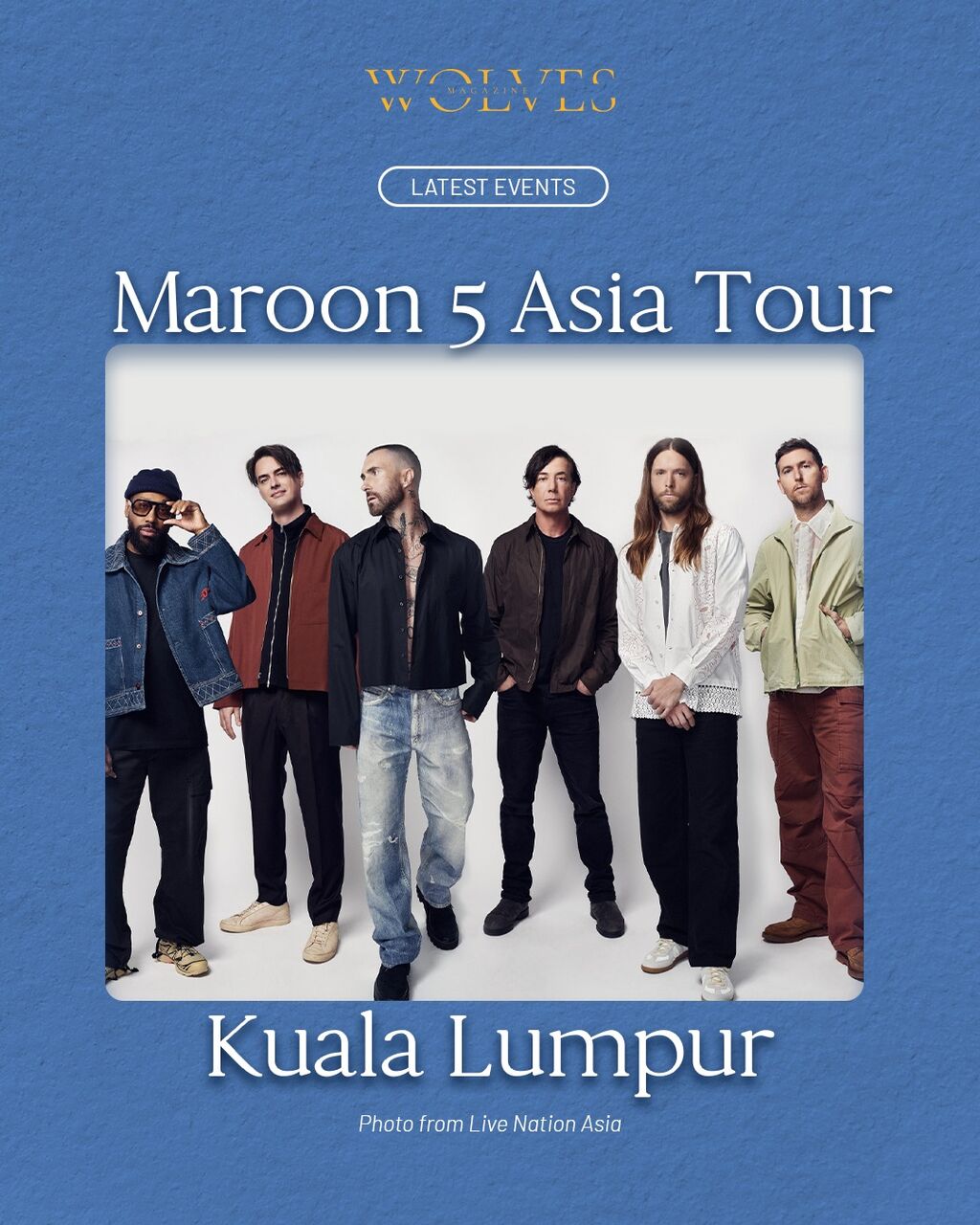 Maroon 5 Live in Malaysia: Concert Tour 2025