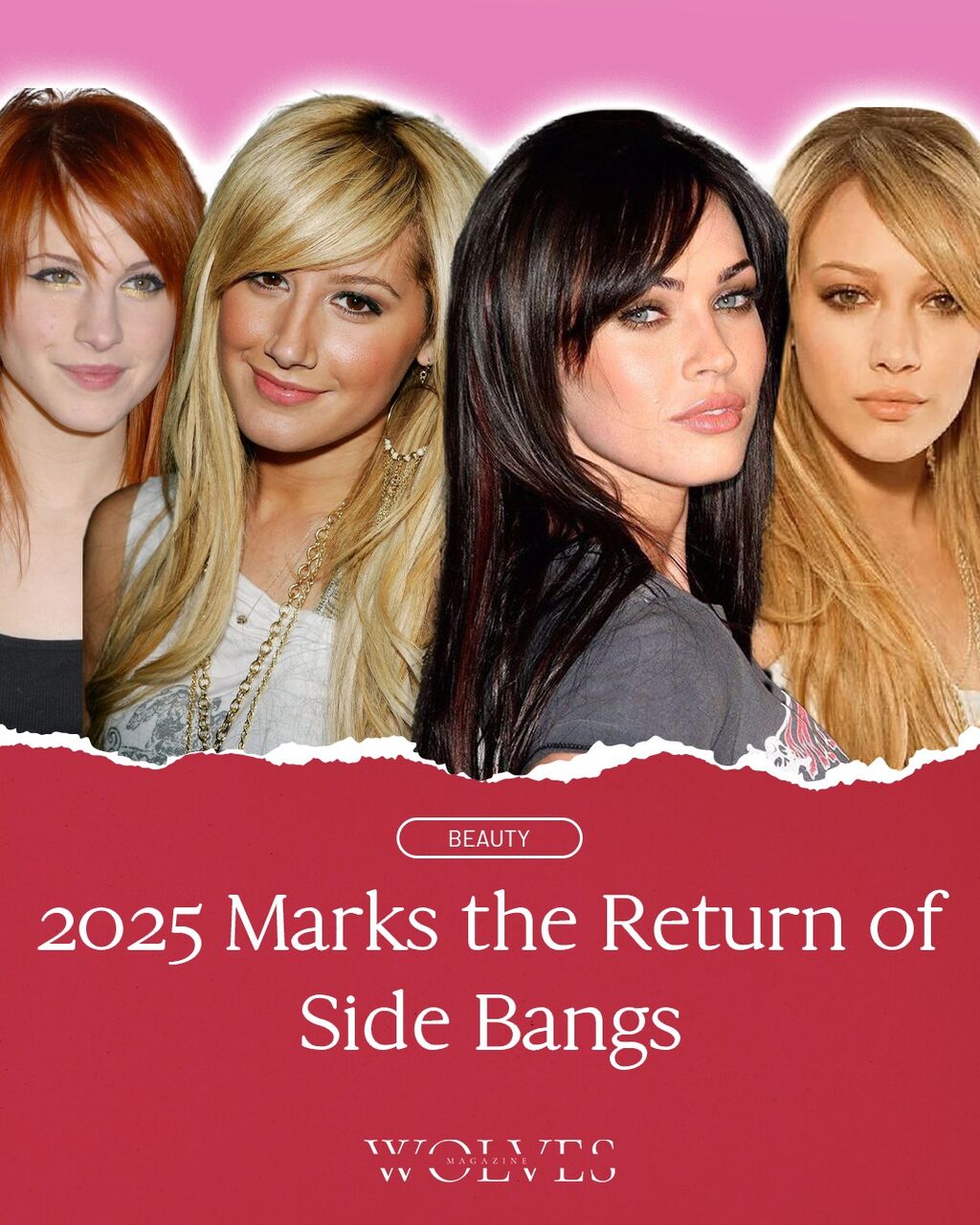 2025 Marks the Return of the Side Bangs