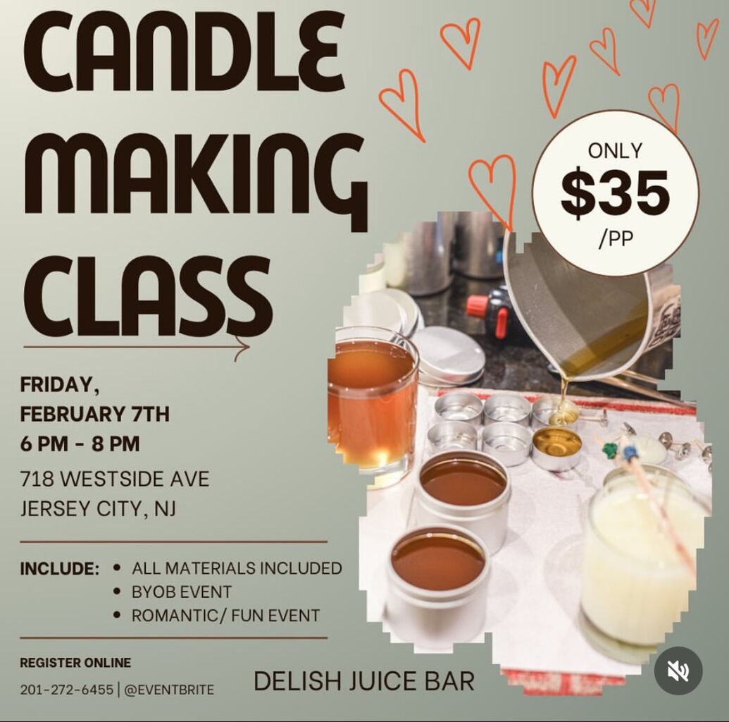 BYOB VALENTINE'S DAY CANDLE MAKING CLASS