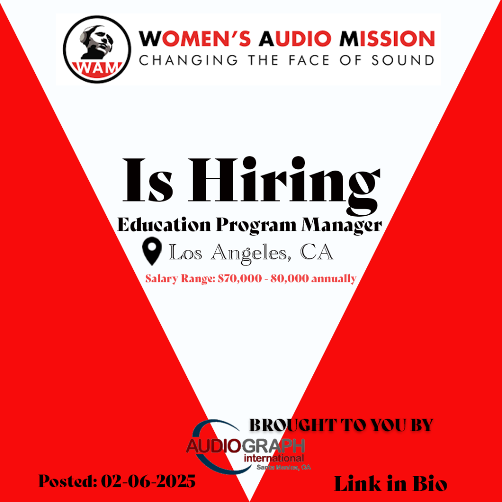 Women in Audio Position 02-06-2025