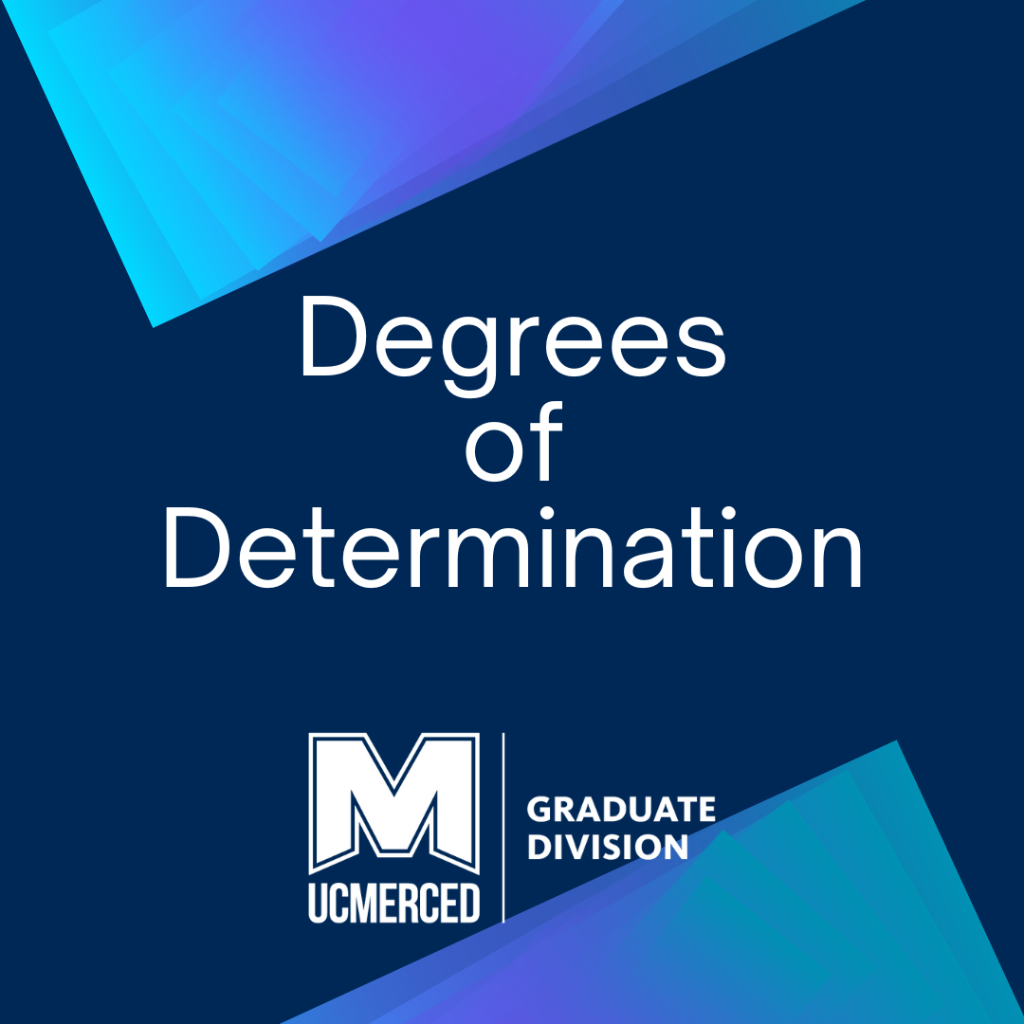 Degrees of Determination: Graduate Student Profiles