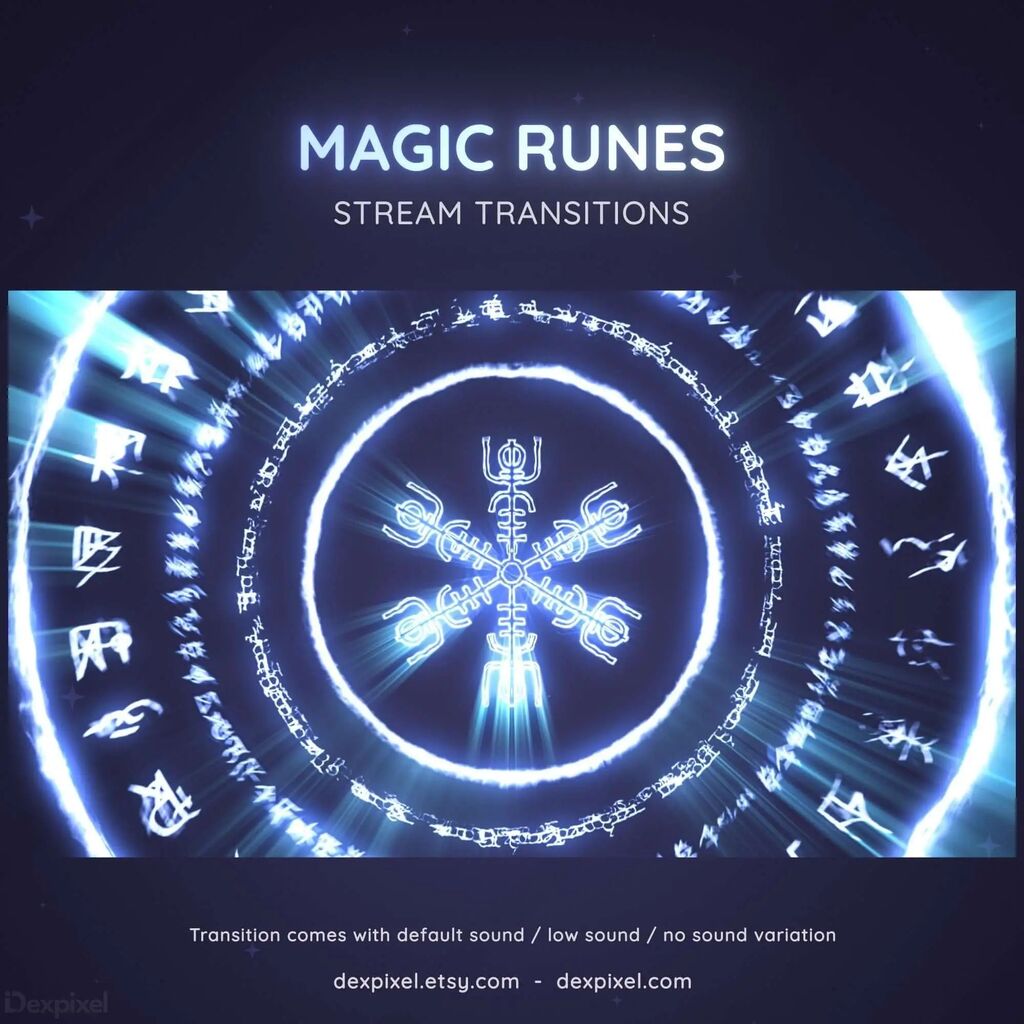 Magic Rune Viking Seal Stream Transition